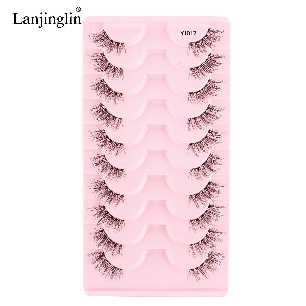 False Eyelashes 3/5/10 Pairs Half Lashes Cat Eye Natural Look Faux Cils Wispy 3d Mink Eyelashes Extension Make up Tools Cílios