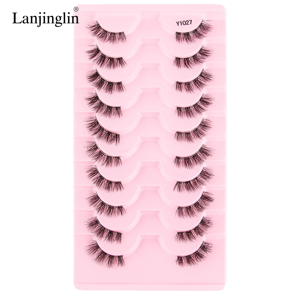 False Eyelashes 3/5/10 Pairs Half Lashes Cat Eye Natural Look Faux Cils Wispy 3d Mink Eyelashes Extension Make up Tools Cílios