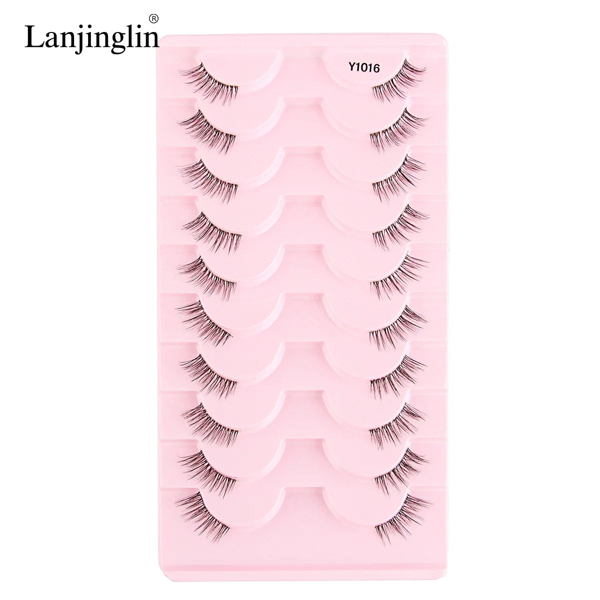 False Eyelashes 3/5/10 Pairs Half Lashes Cat Eye Natural Look Faux Cils Wispy 3d Mink Eyelashes Extension Make up Tools Cílios