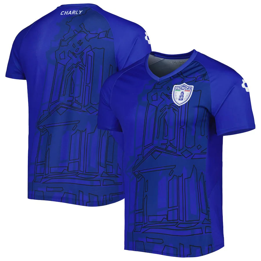 24/25 New Summer Quick-drying Football Jersey Super Cool Top T-Shirt C.F. Pachuca Charly DRY FACTOR Training T-shirt