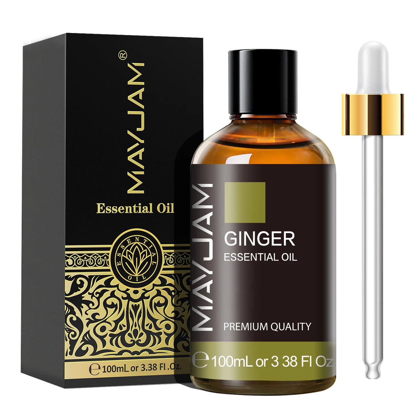 MAYJAM Clove Juniper Ginger Cajeput Cypress Pine Neddles Vetiver Tangerine 100ml Natural Essential Oils