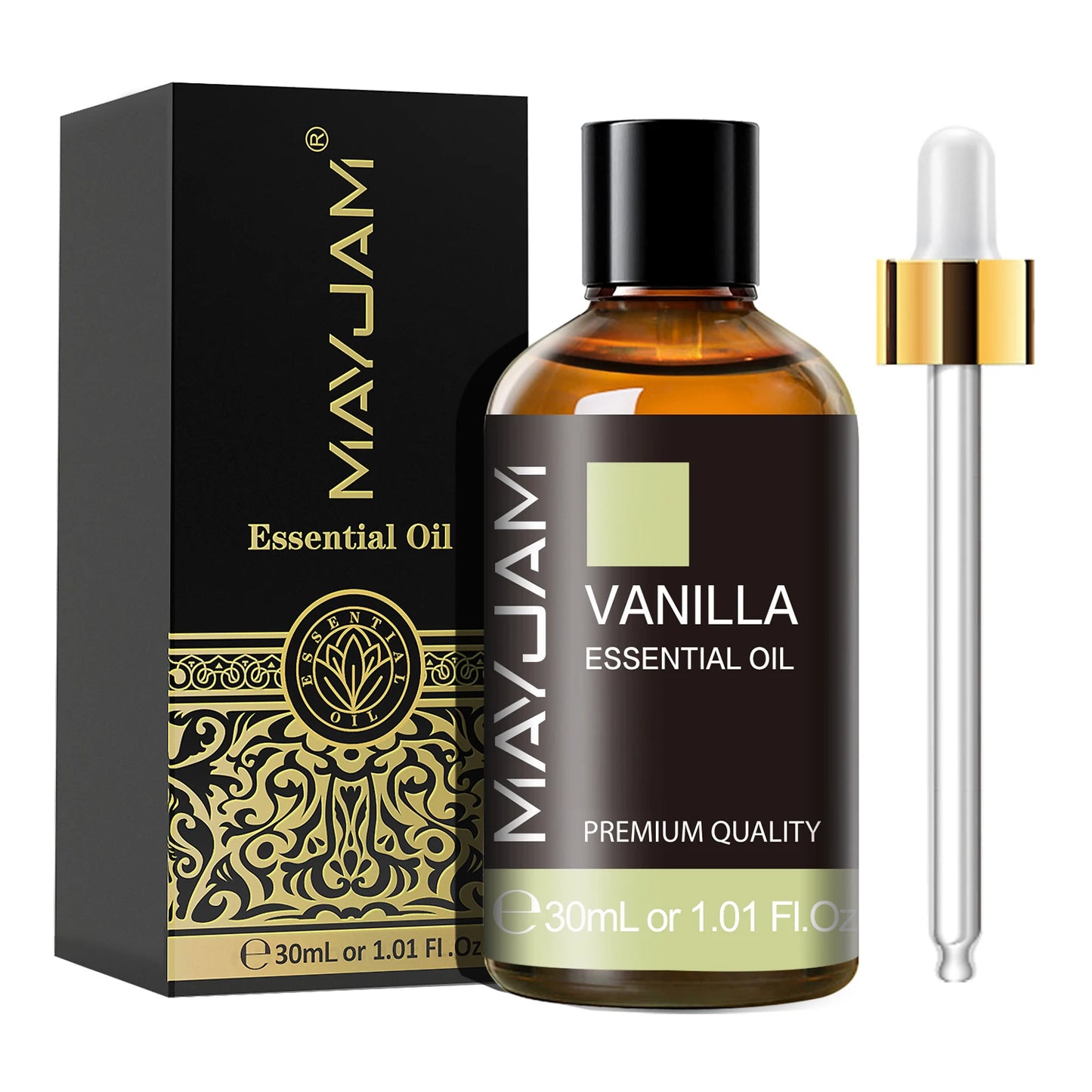 MAYJAM 30ML Essential Oil For Diffuser Lavender Eucalyptus Jasmine Vanilla Sandalwood Patchouli Lemon Rose Chamomile Aroma Oil