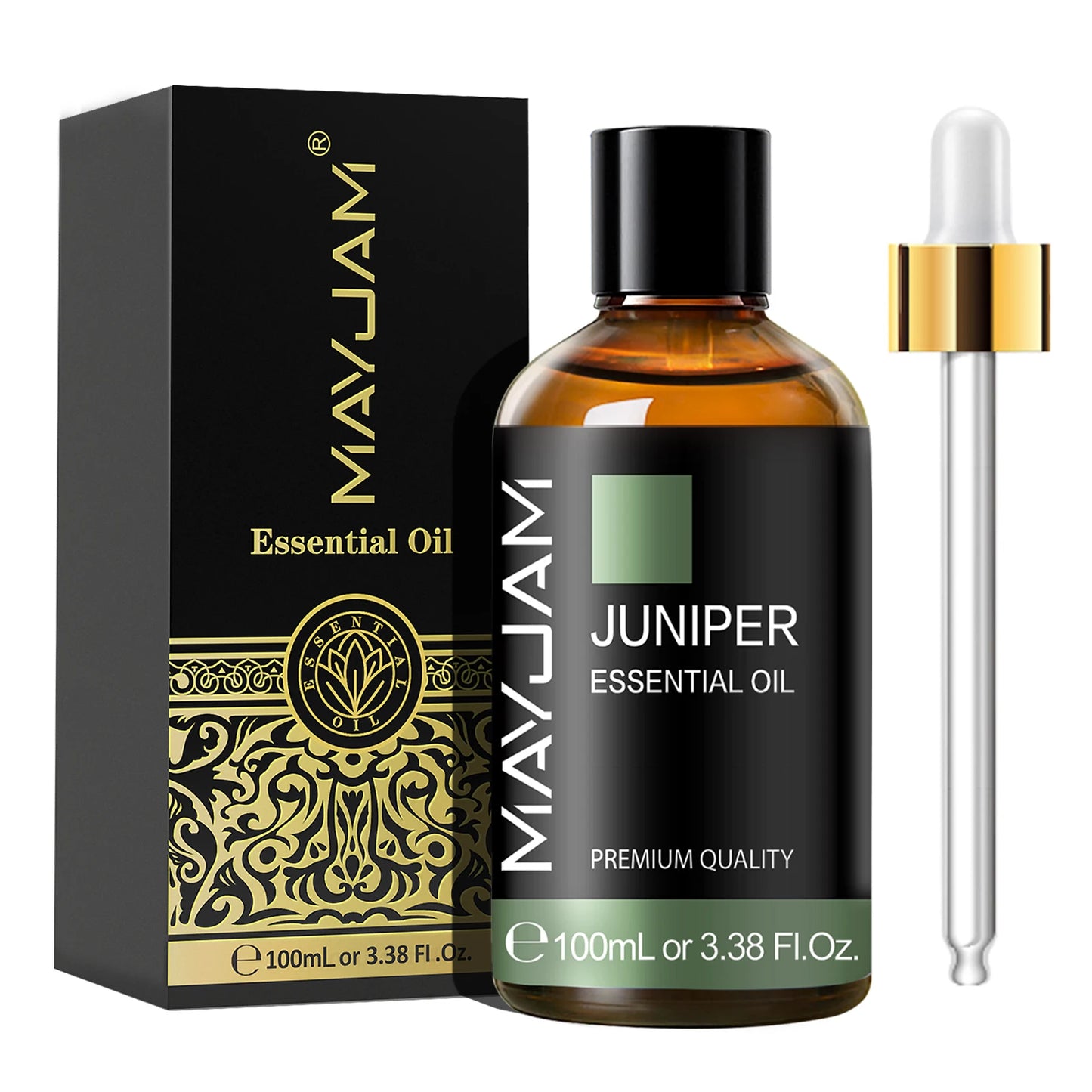 MAYJAM Clove Juniper Ginger Cajeput Cypress Pine Neddles Vetiver Tangerine 100ml Natural Essential Oils