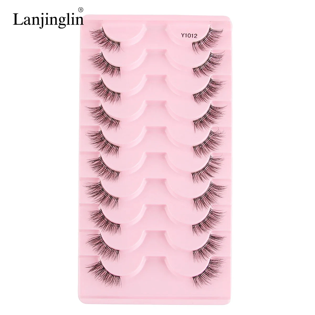 False Eyelashes 3/5/10 Pairs Half Lashes Cat Eye Natural Look Faux Cils Wispy 3d Mink Eyelashes Extension Make up Tools Cílios