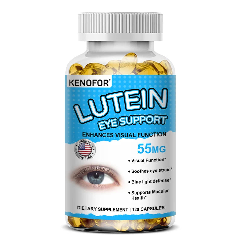 Lutein Zeaxanthin Extract Capsules – Supports Eye Fatigue, Dry Eyes and Vision Health Lutein Blend for Adults Antioxidant