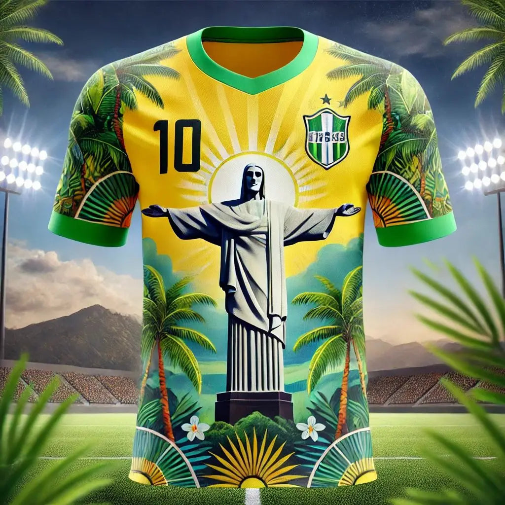 2024 Brazil Special Edition Football  t-shirt foot pas cher.