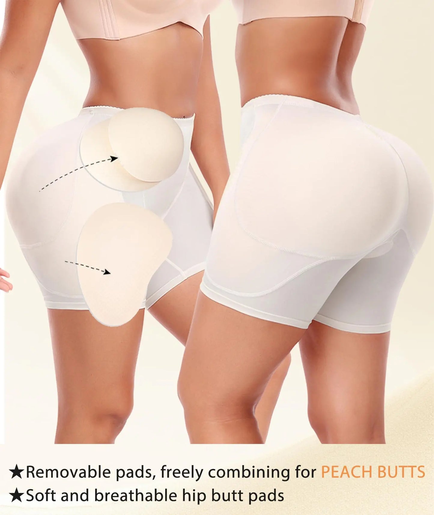 Butt Lifter Shapewear Shorts Women Fake Booty Hip Enhancer Body Shaper Waist Trainer Belly Control Panties Body Shapewear Fajas