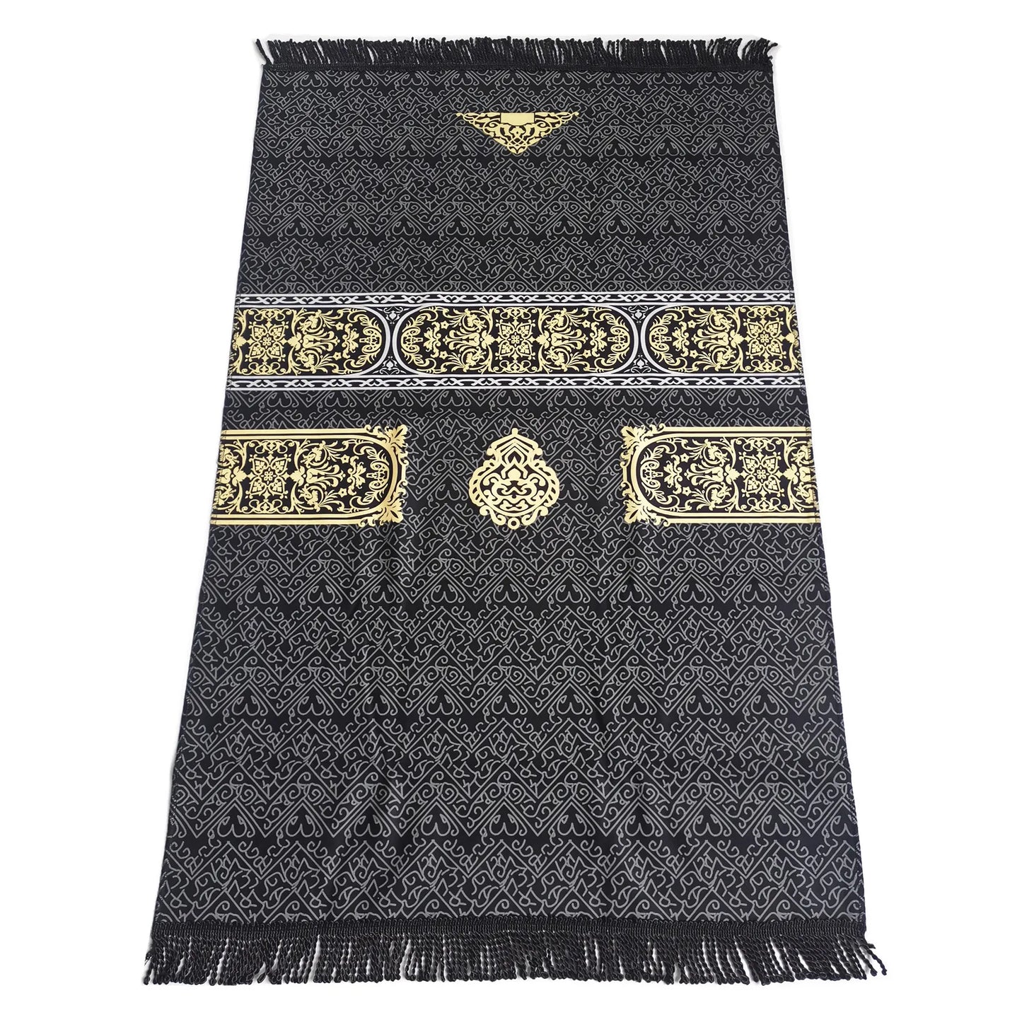 Islam Portable Prayer Rug Muslim Prayer Mat Arabic Hajji Sejadah Janamaz Tapis prière ramadan70x110cm