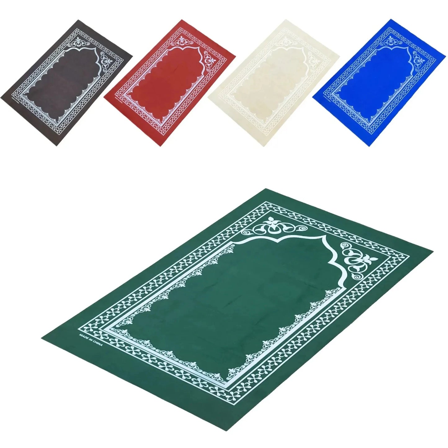 Prayer Carpet Area Carpet for Boy Bedroom Living Room Flannel Decoration Washable  Polyester Anti Slip Floor Mat Sofa Decor Rug Tapis prière ramadan