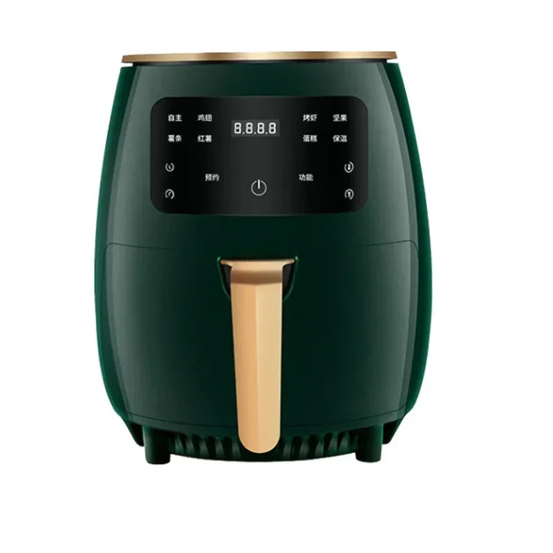 220V 4.5L Electric Air Fryer Household Hot Oven Multi Functional Automatic Oil-free Oilless Cooker