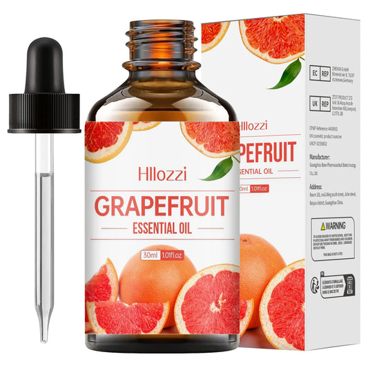 Grapefruit essential oil for body massage, aromatherapy diffuser, humidifier, alcohol-free, suitable for all skin types