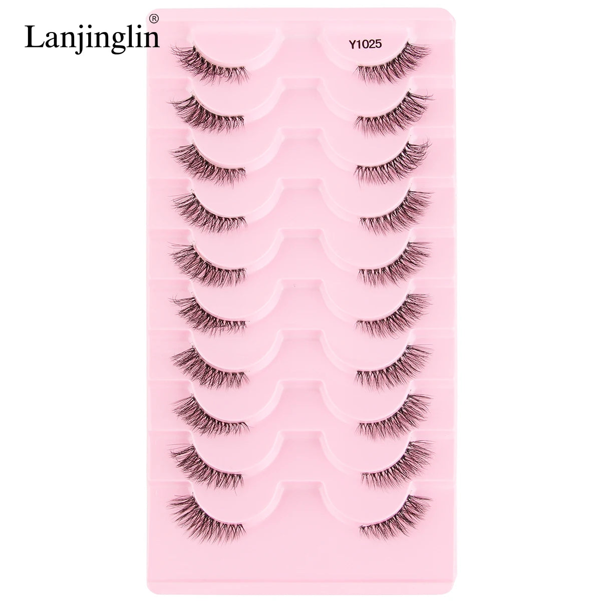 False Eyelashes 3/5/10 Pairs Half Lashes Cat Eye Natural Look Faux Cils Wispy 3d Mink Eyelashes Extension Make up Tools Cílios