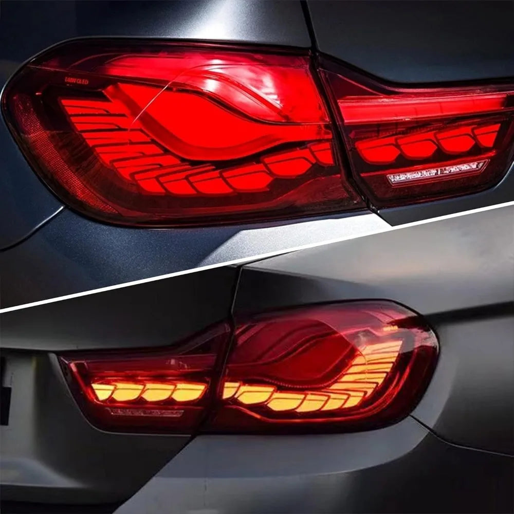 Tail Lights Compatible with 4-series BMW GTS F32 F33 F36 F82 F83 2014-2020 Sedan/Convertible/Coupe w/Sequential w/3D Dynamic