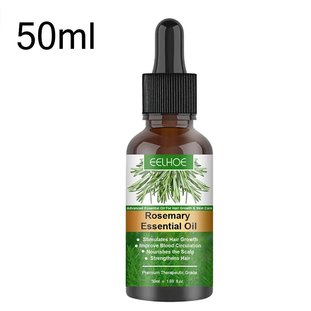 Rosemary Hair Care Essential Oil Moisturizes Nourish The Scalp Soft Glossy Prevent Hair Dryness Split Organic Hair Care Products