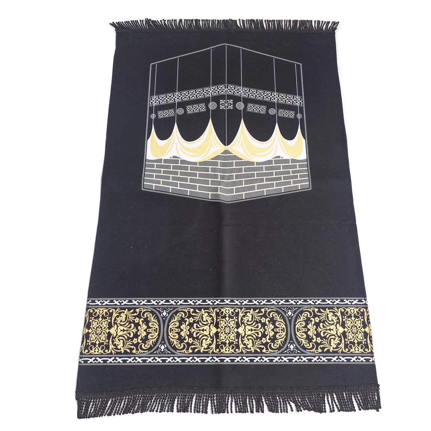 Islam Portable Prayer Rug Muslim Prayer Mat Arabic Hajji Sejadah Janamaz Tapis prière ramadan70x110cm