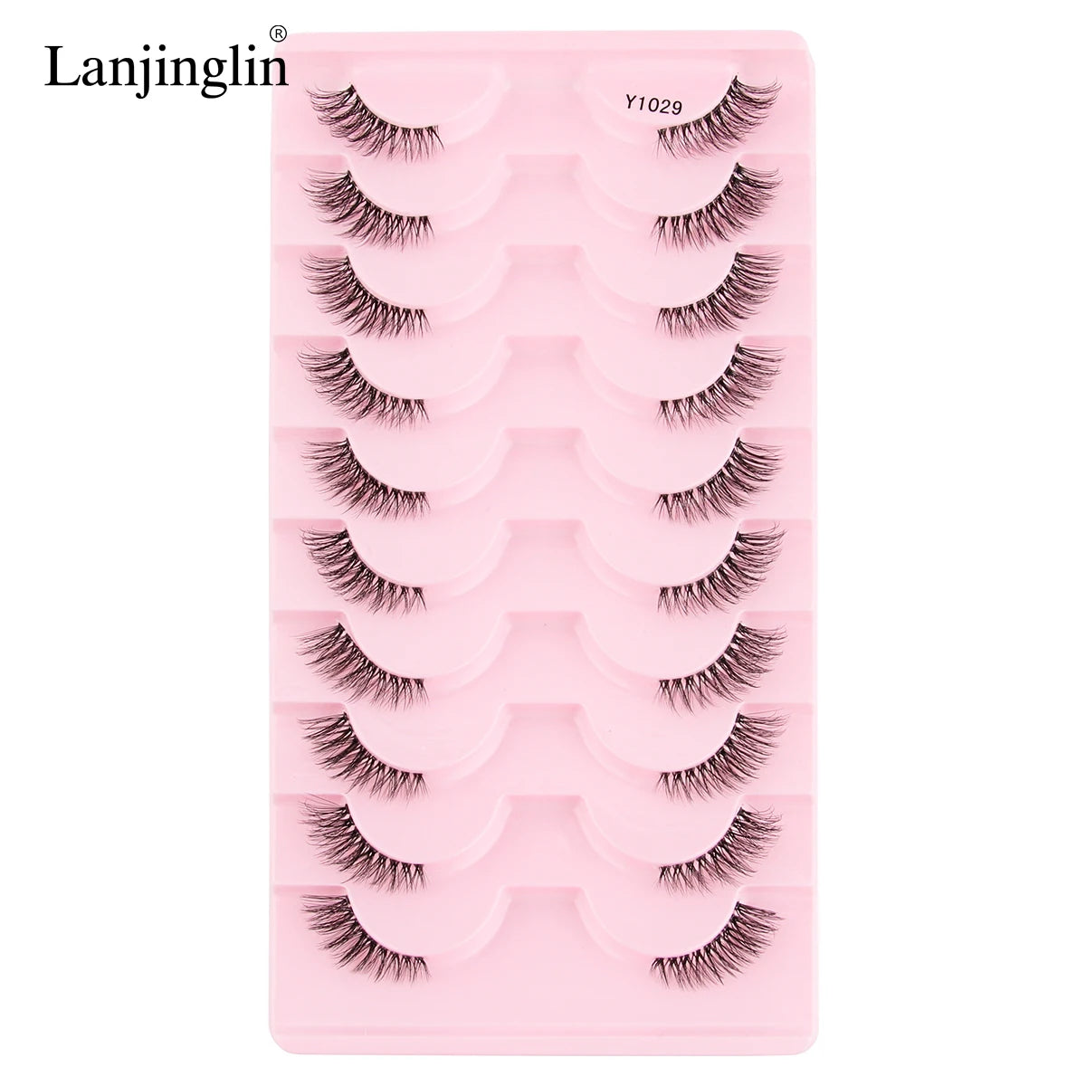 False Eyelashes 3/5/10 Pairs Half Lashes Cat Eye Natural Look Faux Cils Wispy 3d Mink Eyelashes Extension Make up Tools Cílios