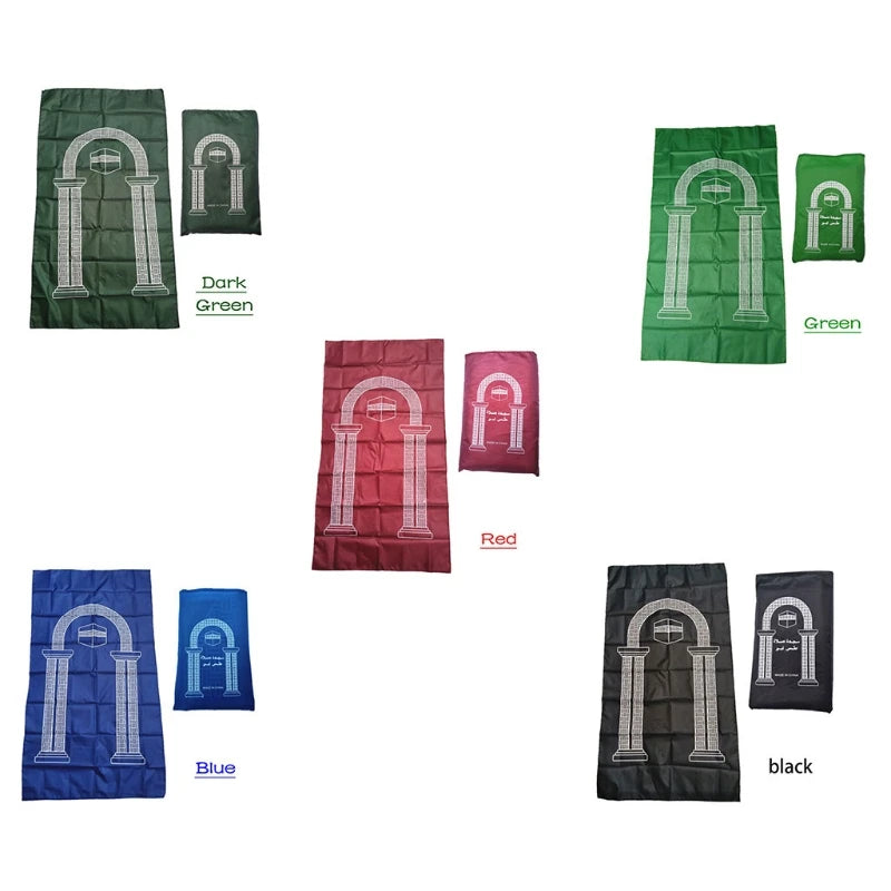 Pocket Waterproof Muslim Prayer Mat Travel Portable  Islamic Light Praying Rug
Tapis prière ramadan