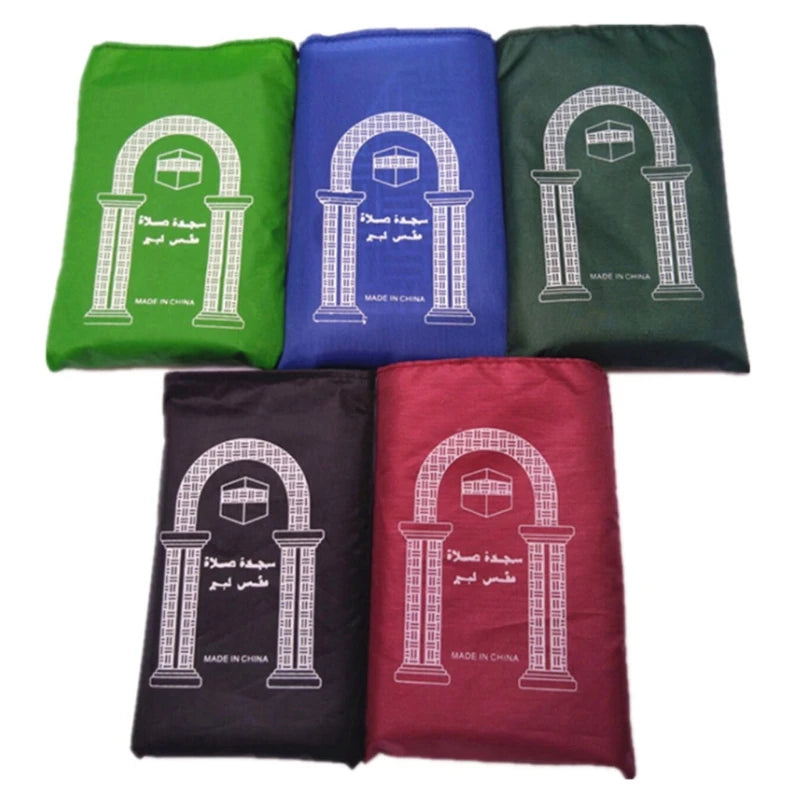 Pocket Waterproof Muslim Prayer Mat Travel Portable  Islamic Light Praying Rug
Tapis prière ramadan