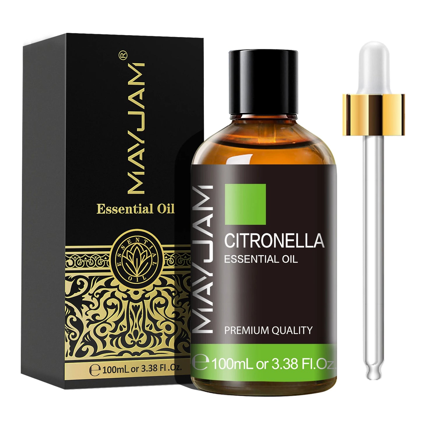 MAYJAM 1 Piece 100ML Pure Natural Plants Essential Oil For Humidifiers Aromatic Diffuser Vanilla Lavender Mint Bergamot Rose