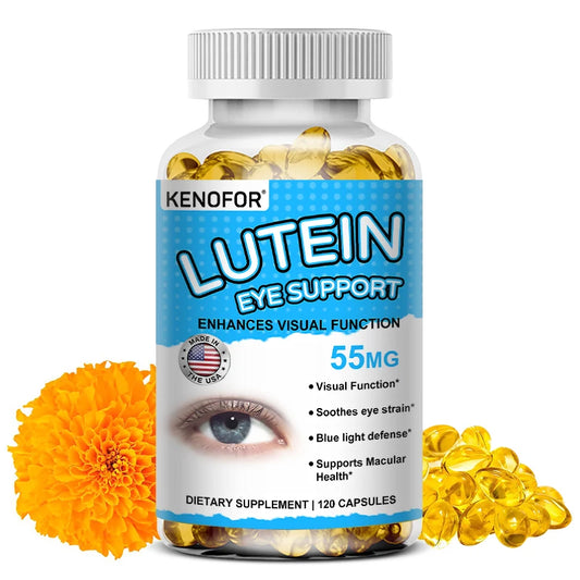 Lutein Zeaxanthin Extract Capsules – Supports Eye Fatigue, Dry Eyes and Vision Health Lutein Blend for Adults Antioxidant